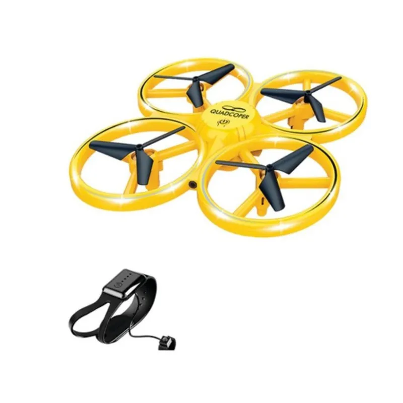 Drona anticoliziune, Quadcopter, Inductie
