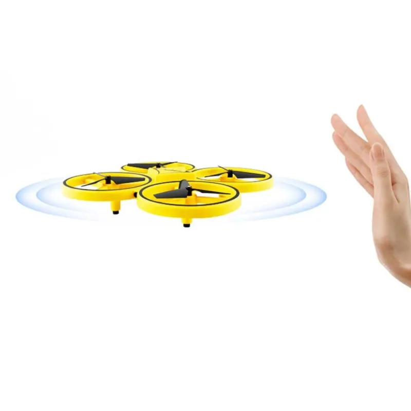 Drona anticoliziune, Quadcopter, Inductie