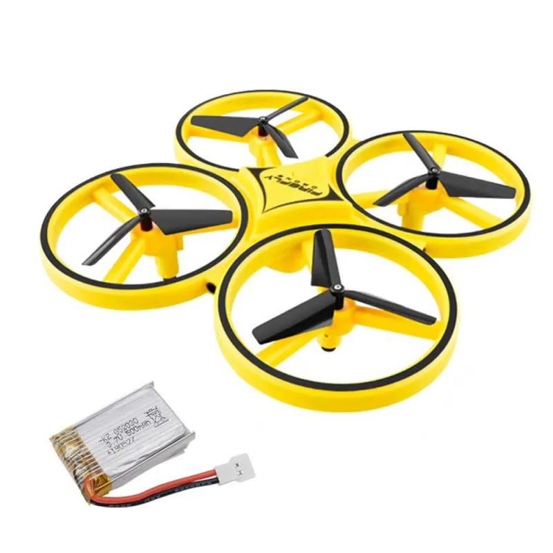 Drona anticoliziune, Quadcopter, Inductie