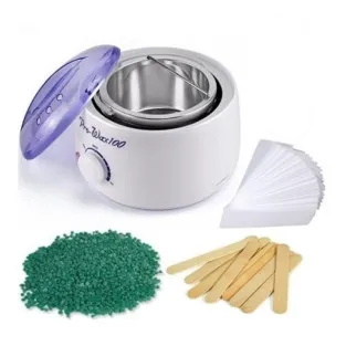 Kit epilare: Incalzitor de ceara + Benzi epilat +