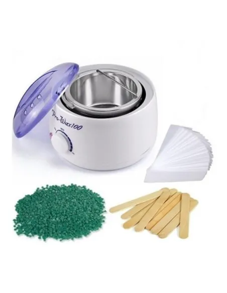 Kit epilare: Incalzitor de ceara + Benzi epilat +