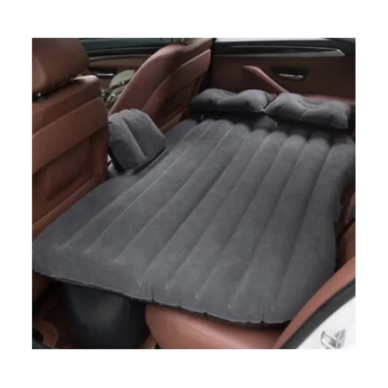 Saltea auto gonflabila 138 x 85 x 45 cm cu pompa electrica inclusa 12v