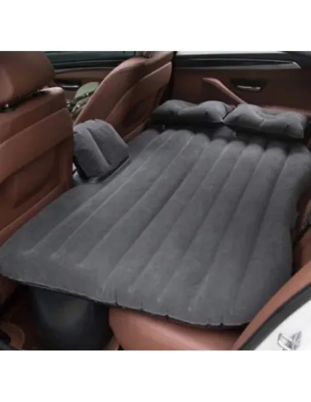 Saltea auto gonflabila 138 x 85 x 45 cm cu pompa electrica inclusa 12v
