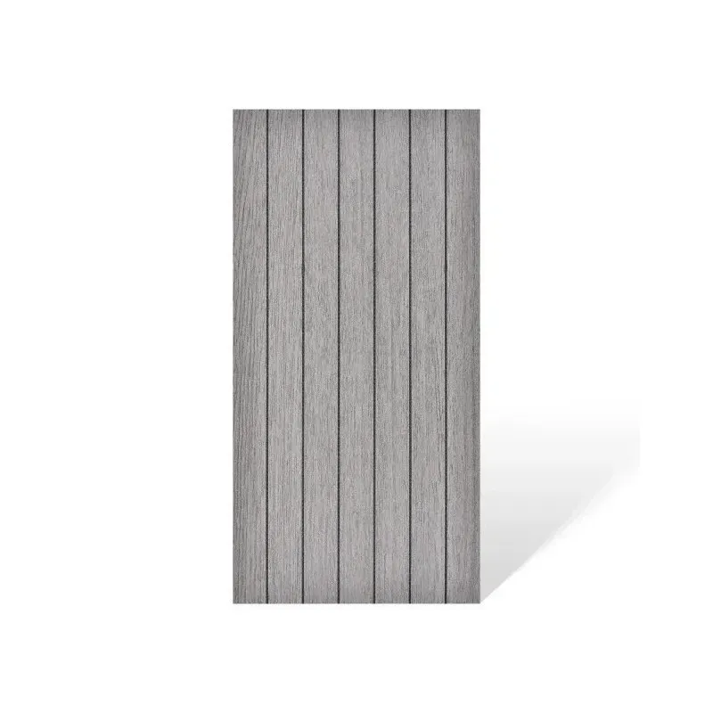  Set 5 x Tapet decorativ autoadeziv, aspect lemn vertical, 30x60cm, model 3D modern, pentru perete interior, imitatie riflaj