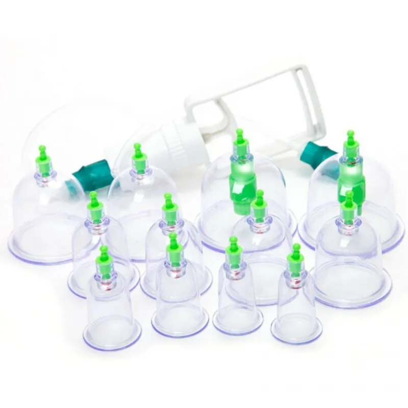Set de 12 ventuze medicinale terapeutice