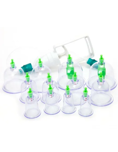 Set de 12 ventuze medicinale terapeutice