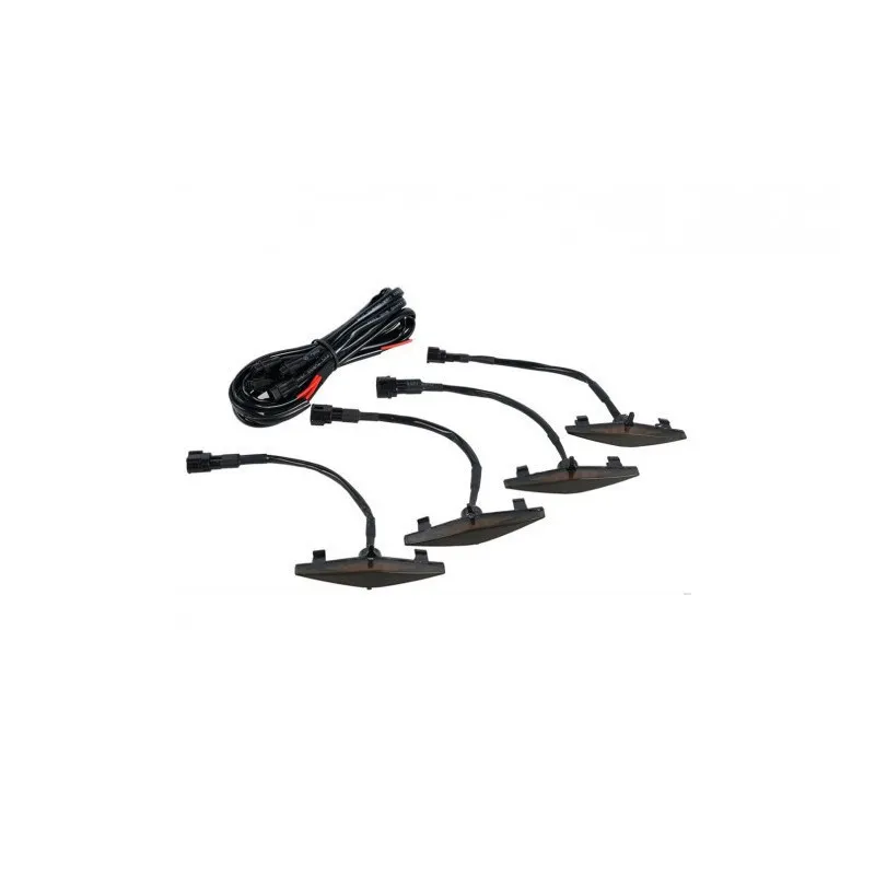 Set 4 x Lumini de zi, decoratie grila fata