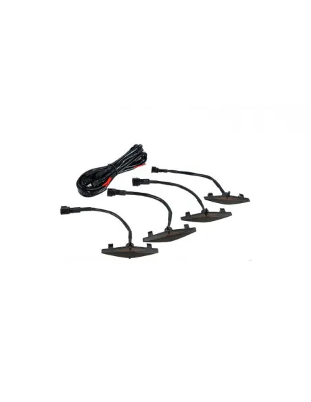 Set 4 x Lumini de zi, decoratie grila fata