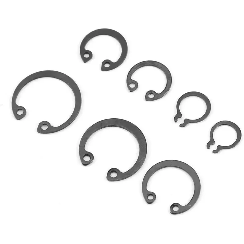 Set 225 sigurante tip inel Seeger pentru interior și exterior – 18 dimensiuni