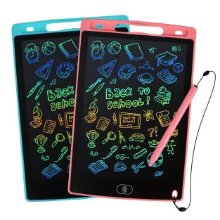 Set 2 Tablete Grafice LCD Digitab pentru Scris și Desenat, Stylus Integrat, Baterie Inclusă
