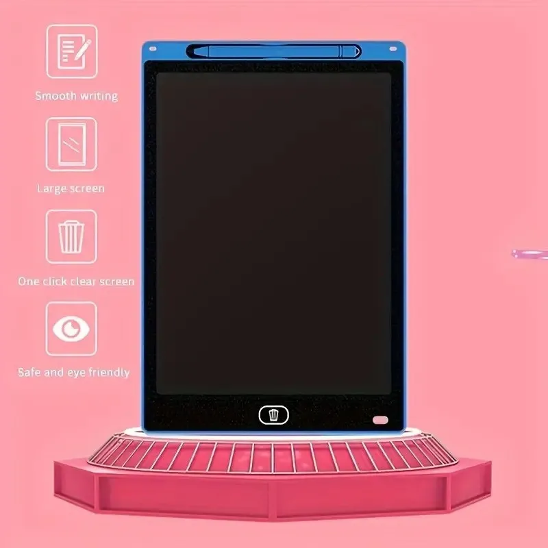 Set 2 Tablete Grafice LCD Digitab pentru Scris și Desenat, Stylus Integrat, Baterie Inclusă