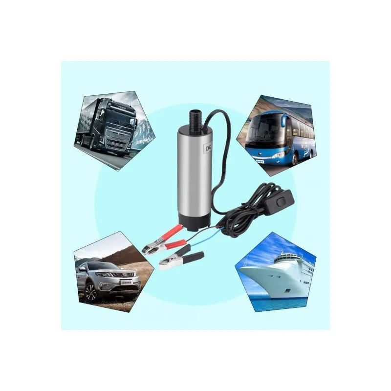 Pompa electrica auto submersibila 12V, 20 l/min