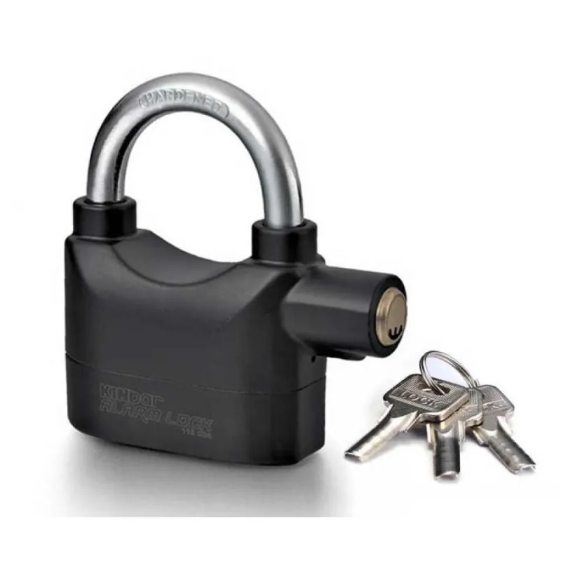 Lacat din otel calit cu alarma Viper 110 dB si