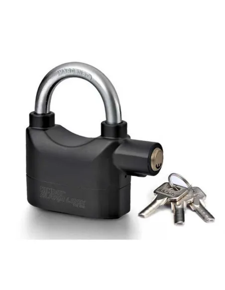 Lacat din otel calit cu alarma Viper 110 dB si