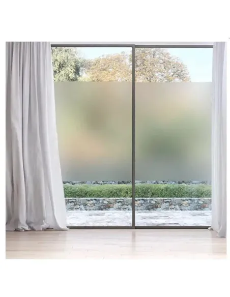 Folie autoadeziva alb mat 45 X 300 pentru geamuri