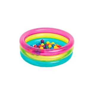 Piscina cu bile colorate pentru copii 86 cm 2