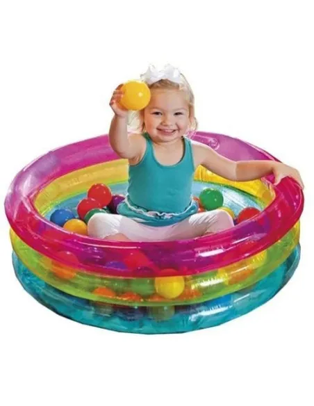 Piscina cu bile colorate pentru copii 86 cm