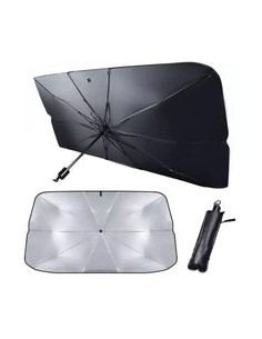Parasolar tip umbrela pentru masina,parbriz 134 x 80 cm 2
