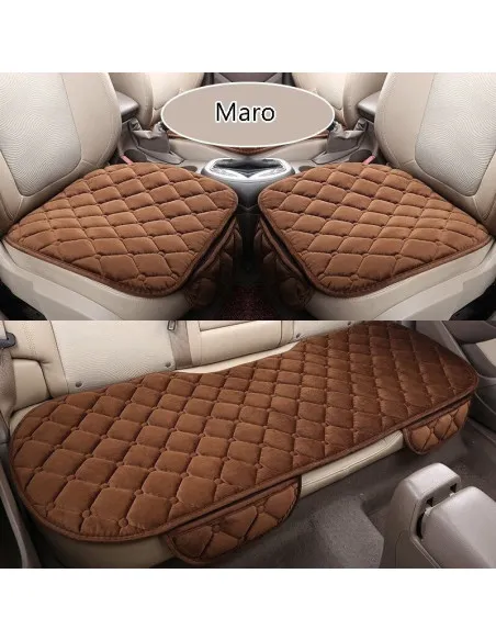 Set 3 Huse Protecție Scaune Auto | Material Ecologic și Design Ergonomic