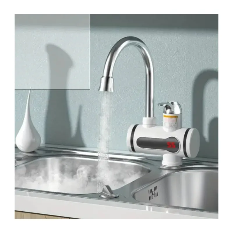Robinet instant electric incalzire apa cu afisaj