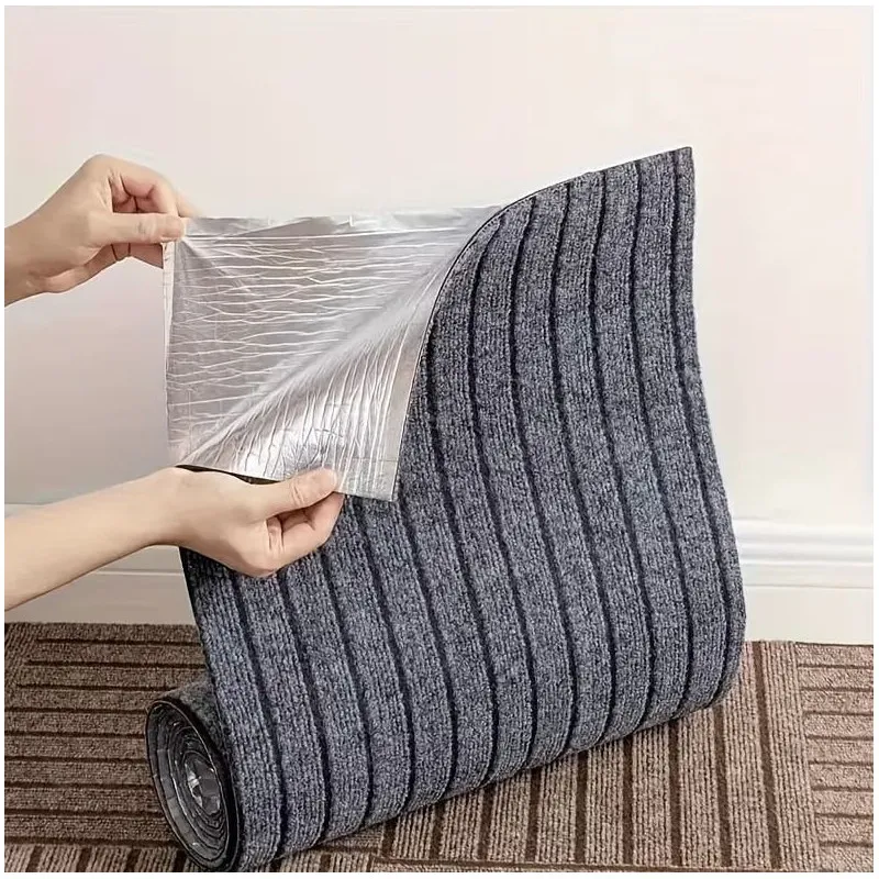 Mochetă Autoadezivă 40x300 cm – Instalare Rapidă, Antizgomot, Protecție Pardoseală, Material Absorbant