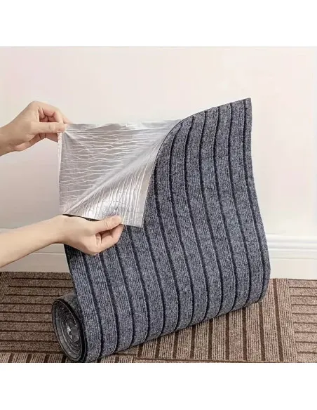 Mochetă Autoadezivă 40x300 cm – Instalare Rapidă, Antizgomot, Protecție Pardoseală, Material Absorbant