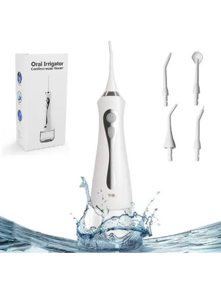 Irigator bucal portabil, 3 moduri de lucru, 1800 mAh, 230 ml
