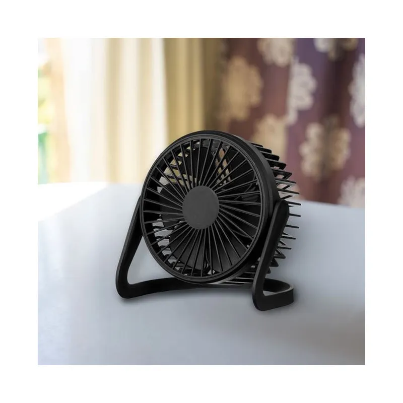 Mini Ventilator USB Negru pentru Birou
