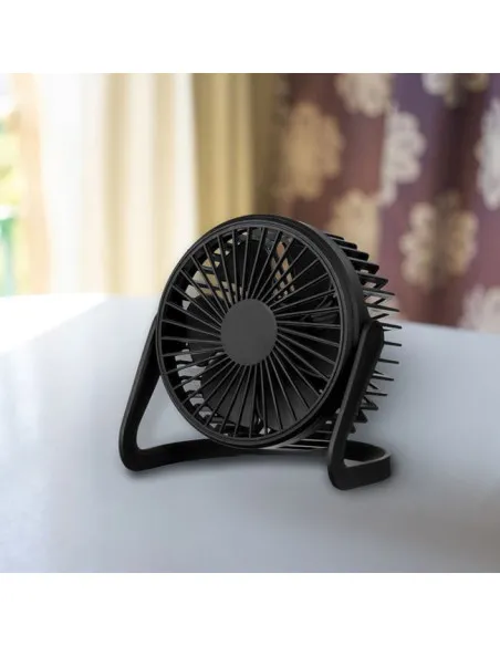 Mini Ventilator USB Negru pentru Birou