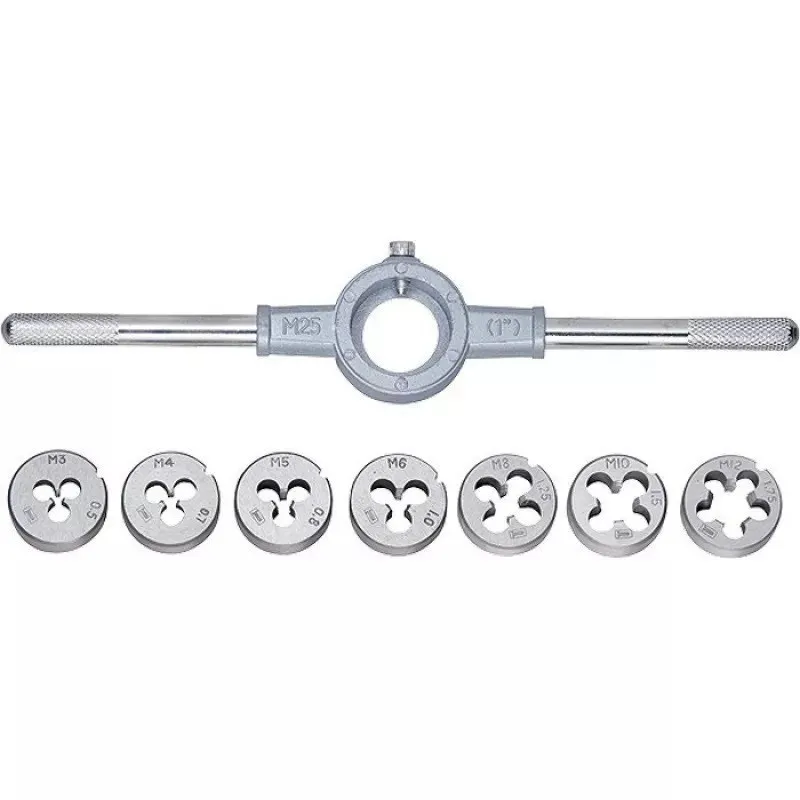 Set 8 filiere de mana cu suport M3-M12