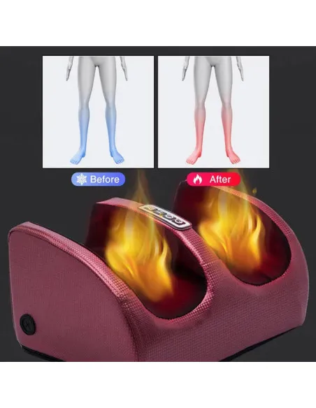 Aparat electric de masaj pentru picioare, 4 programe relaxante