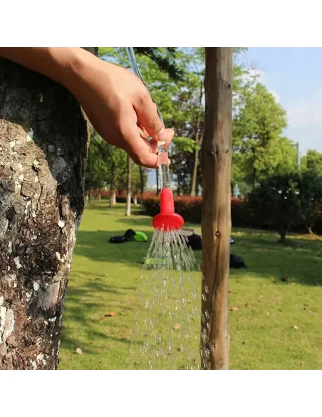 Dus portabil pentru camping, capacitate 20L, cu supapa si maner