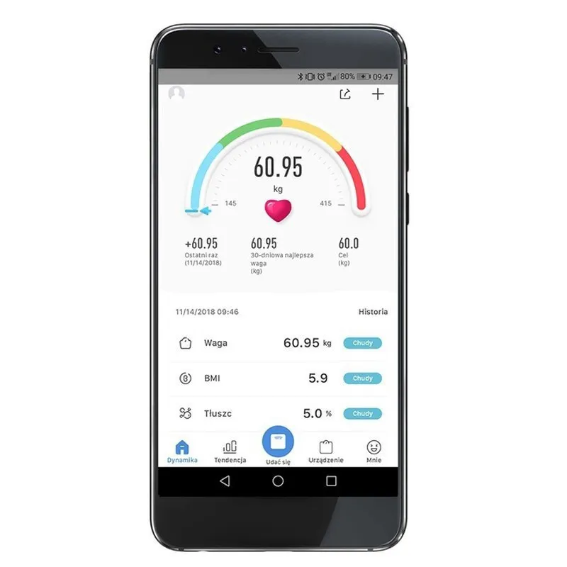 Cantar personal cu bluetooth, pana la 180kg