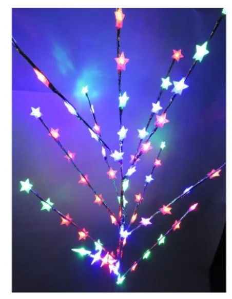 Copacel de Craciun, 66Led-uri, bonsai, multicolor, 150cm
