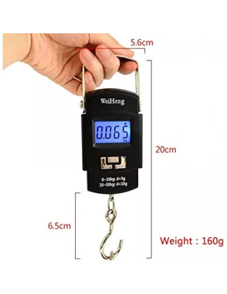 Cantar electronic portabil dubla precizie 50 kg