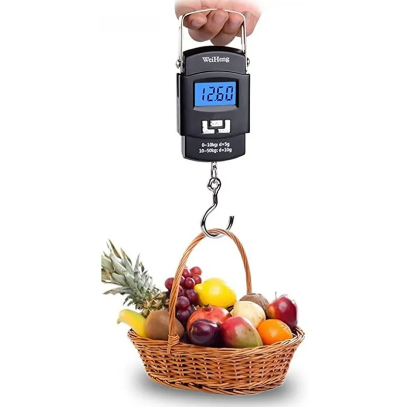 Cantar electronic portabil dubla precizie 50 kg