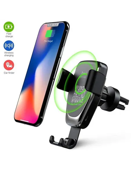 Incarcator Auto Wireless Fast Charging cu sistem