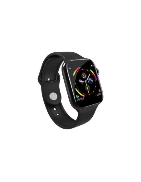 Ceas smartwatch bluetooth, pedometru, monitorizare somn ritm cardiacactivitati, notificari, negru, rezistenta apa