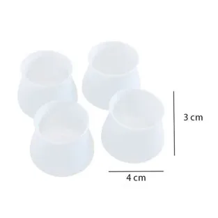 Set 8 protectii din silicon pentru picioare scaun 2