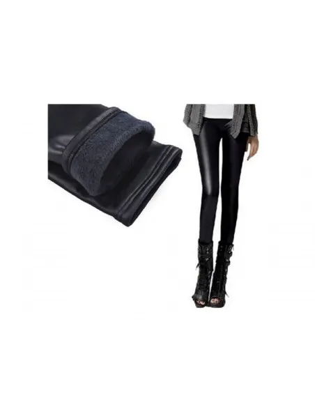 Colanti imitatie piele imblaniti