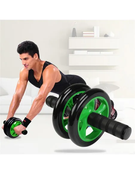 Roata fitness pentru abdomene: Ab Roller Wheel