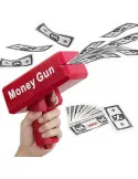Pistol Supreme Money Gun, jucarie interactiva de aruncat bani
