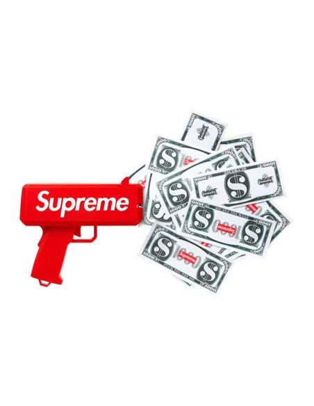Pistol Supreme Money Gun, jucarie interactiva de aruncat bani