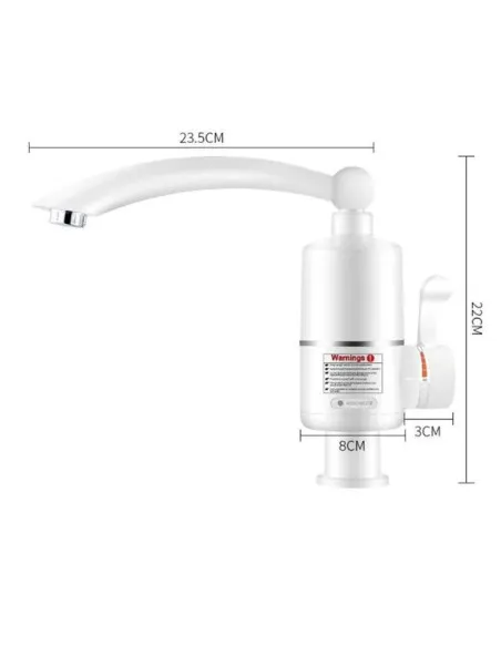 Robinet electric instant pentru incalzire apa