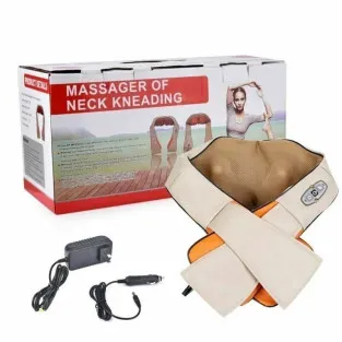 Aparat de masaj cervical, cu infrarosu si bile