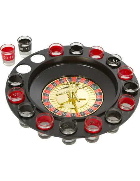 Joc ruleta cu 16 pahare de shot