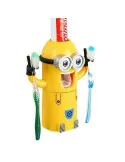 2 x Dozator Minions pasta de dinti + suport