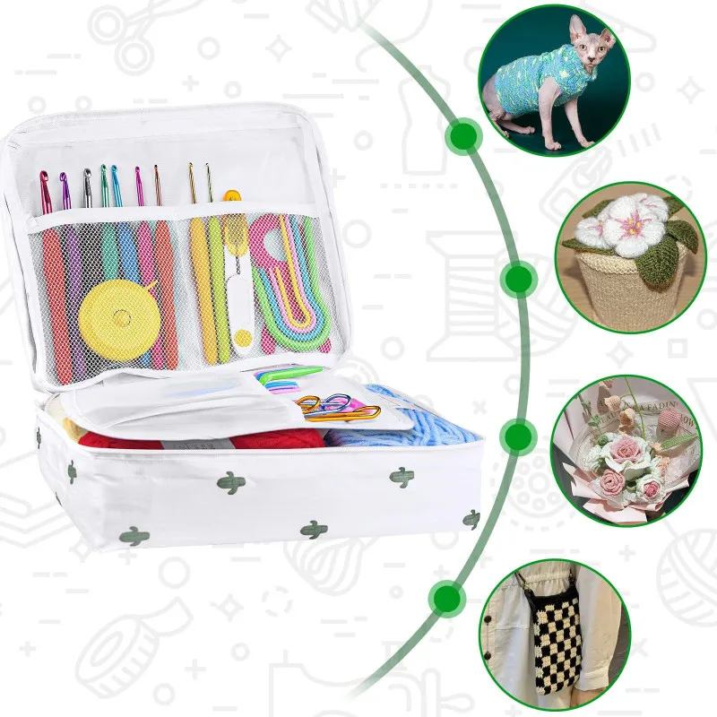 Set Croșetat Qianyou 21 Cârlige Kit Începători