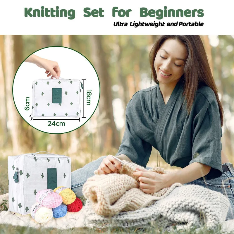 Set Croșetat Qianyou 21 Cârlige Kit Începători
