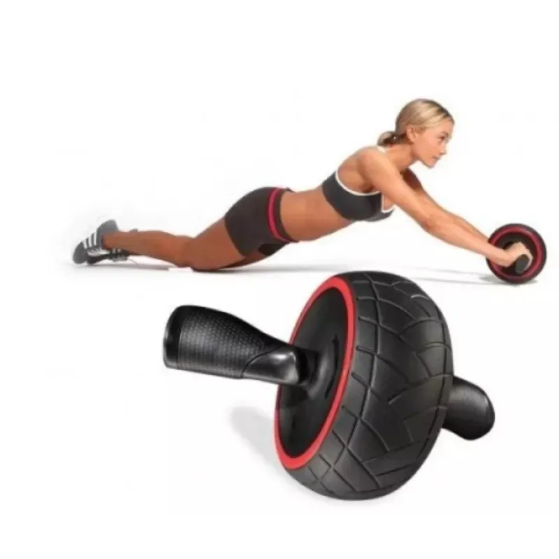 Roata Fitness pentru abdomene cu sistem de